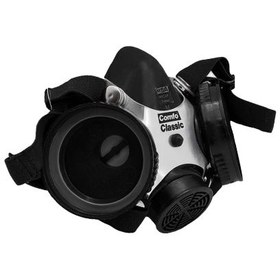 تصویر ماسک نیم صورت MSA مدل COMFO CLASSIC مشکی 