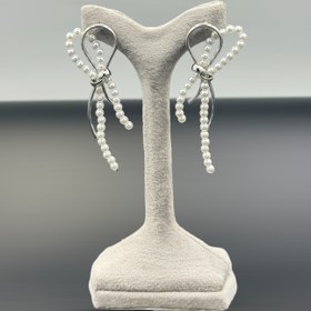 تصویر گوشواره پرل بو Pearl Bow 