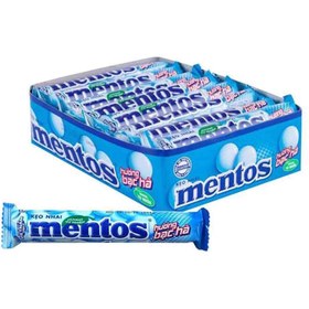 تصویر خوشبو کننده دهان منتوس Mentos Peppermint با طعم نعناع فلفلی 16 عددی 