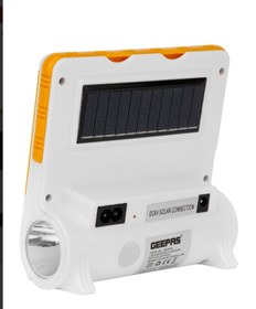 تصویر چراغ ال ای دی اضطراری جیپاس با پنل خورشیدی مدل GE53036 Geepas LED Emergency Lantern with Solar Panel- GE53036