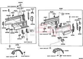 تصویر PLATE, SIDE PANEL REAR END POST, LOWER LH 