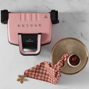 تصویر ساندویچ ساز و گریل کاراجا مدل Future Essential ۴ خانه با بدنه استیل 