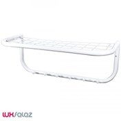 تصویر قفسه حمام اطلس مدل سبد دار شش شاخه 