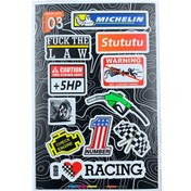 تصویر پکیج A6 استیکر مات کوچک – ماشین اسپرت – 3 