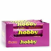 تصویر شکلات هوبی قلمی ۲۵ گرمی باکس 24 عددی hobby ulker ا hobby ulker hobby ulker