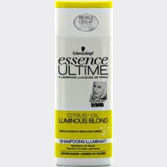 تصویر شامپو درخشان کننده موهای بلوند شوارتسکف مدل Schwarzkopf essence Ultime Luminous Blond shampoo 