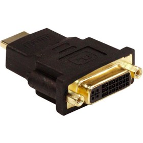 تصویر تبدیل HDMI M TO DVI(I) F 