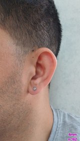 تصویر گوشواره نگین-پیچی 