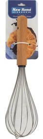 تصویر همزن استیل دسته چوبی نیوهوم 