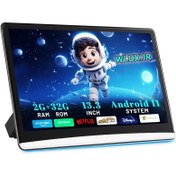 تصویر مانیتور پشت صندلی اگزد مدل 1303A Android Exad Car Headrest Monitor 1303A