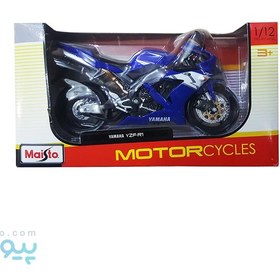 تصویر ماکت موتور سیکلت Yamaha YZFR1 2021 