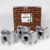 تصویر ست پیستون استاندارد پراید شرکتی 