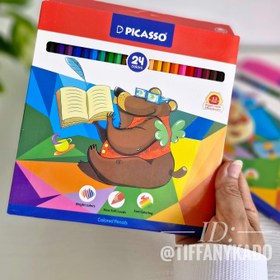 تصویر مدادرنگی ۲۴رنگ پیکاسو 