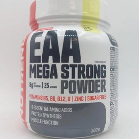 تصویر آمینو پودری EAA مگا استرانگ فوق حرفه ای ناترند اورجینال EAA MEGA STRONG