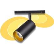 تصویر چراغ مگنتی استوانه ایی 12 وات - نچرال / آفتابی 12 Watt Spot Magnetic Light