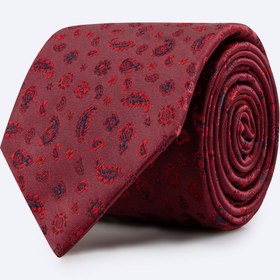 تصویر کراوات زرشکی - 55003 