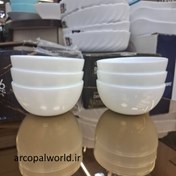 تصویر پیاله ترشی خوری پارس اپال مجموعه ۶ عددی 