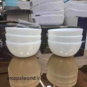 تصویر پیاله ترشی خوری پارس اپال مجموعه ۶ عددی 