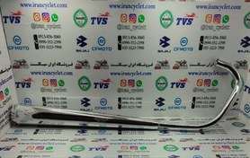 تصویر اگزوز کامل موتور سیکلت هوندا مدل 200 استیل 