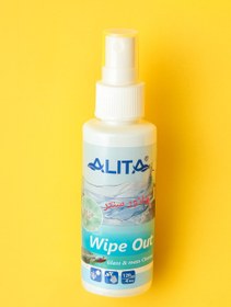 تصویر محلول پاک کننده شیشه آکواریم و جرم گیر قوی برند آلیتا 120 میلی لیتر 