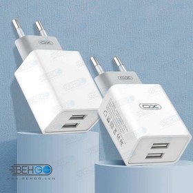 تصویر شارژر دیواری ایکس او مدل XO-L65 (EU) XO XO-L65(EU) 2-PORT USB Charger