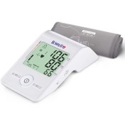 تصویر فشارسنج بازویی دیجیتالی بی ول مدل مد 55 با آداپتور با ضمانت نامه کتبی B.WELL SWISS automatic blood pressure monitor MED 55_ 3 CHECK MODE