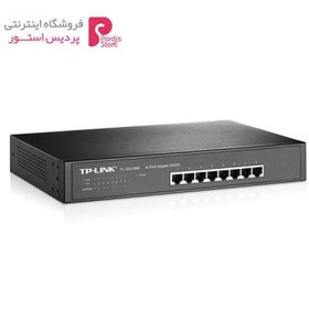 تصویر سوييچ 8 پورت گيگابيت و رکمونت تی پی لينک مدل TL-SG1008 TP-LINK TL-SG1008 8-port Gigabit Desktop/Rackmount Switch