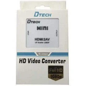 تصویر تبدیل HDMI به AV (سه فیش) برند Dtech 