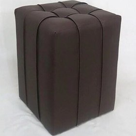 تصویر پاف تک نفره چرمی 