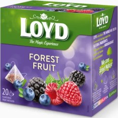 تصویر دمنوش میوه های جنگلی لوید بسته ۲۰ عددی ۴۰ گرم 