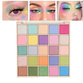 تصویر سایه 25 رنگ میس لارا 