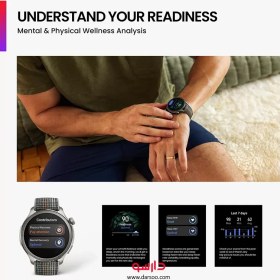 تصویر ساعت هوشمند شیائومی Amazfit Balance ساعت هوشمند مشکی امیزفیت مدل AmazFit Balance