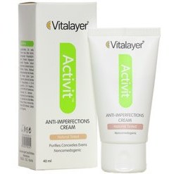 تصویر کرم ضد جوش اکتی ویت ویتالیر - طبیعی Activit Anti Imperfections Cream Vitalayer