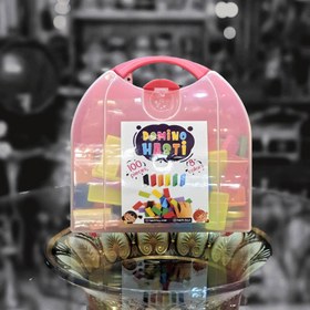 تصویر دومینو 100 عددی در 8 رنگ 