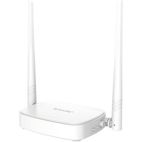 تصویر مودم روتر 2 آنتن Tenda D301 V4 ADSL2+ N300 300Mbps 