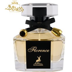 تصویر عطر ادوپرفیوم زنانه الحمبرا مدل فلورنس رایحه گوچی فلورا حجم ۱۰۰ میلی لیتر 