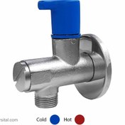 تصویر شیر پیسوار فیلتردار 3/8 اکونومی کی دبلیو سی Kwc-angle-valve-filter-economy