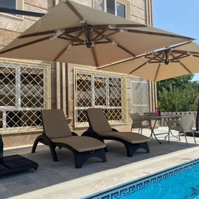 تصویر چتر پایه کنار بزرگ 