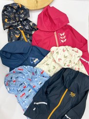 تصویر کاپشن بارونی ضدآب و بادگیر بچگانه - س Rain jacket