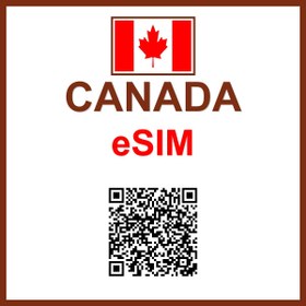 تصویر ای‌سیم کانادا | eSIM Canada 