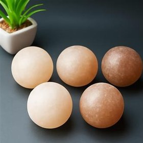 تصویر گوی نمک قطر 6 سانتی متری - 3 عددی 