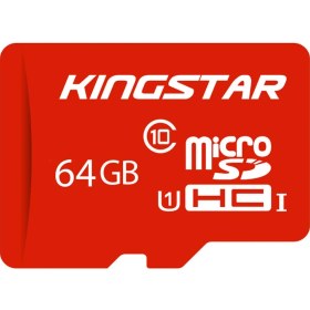 تصویر کارت حافظه microSDHC کینگ استار مدل 580X کلاس 10 استاندارد UHS-I U1 ظرفیت 64 گیگابایت 