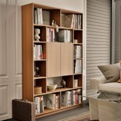 تصویر کتابخانه مدل co-013 - نئوپان ملامینه درجه 1 / طوسی co-013