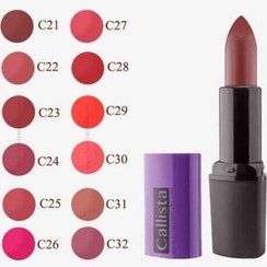 تصویر رژ لب جامد کالیستا هیدرا کالر در چند رنگ Callista Hydra Color Lipstick
