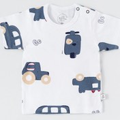 تصویر بلوز آستین کوتاه ماشین 9214 