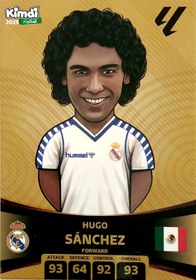 تصویر کارت فوتبالی کیمدی هوگو سانچز 2025 - سری ادونس به همراه برچسب هوگو سانچز 2025 hugo sanchez