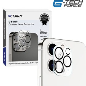 تصویر محافظ لنز دوربین G-Tech مناسب برای آیفون 13 پرومکس 