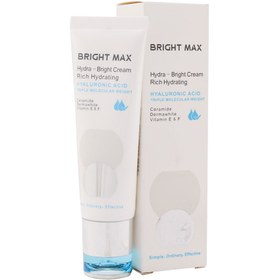 تصویر برایت مکس کرم آبرسان ریچ هیدرابرایت BRIGHT MAX HYDRA-BRIGHT CREAM RICH HYDRATING