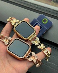 تصویر بند اپل واچ مدل BA1143 پروانه نگینی 