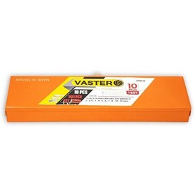 تصویر آلن جعبه فلزی VH021 فوق بلند واستر ( شش گوشه 10 عددی) 10pcs-Extra-Long-Allen-Wrench-Set-VH021-Vaster